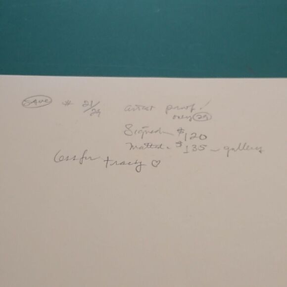 Paul Anthony Lee Vintage Black and White Rural Landscape Illustration with Tree - Picture 11 of 11